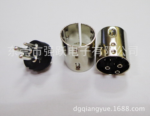 一細(xì)二粗3PIN車針連接器MINIDIN3PIN