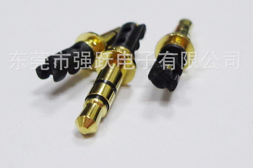 3.5立體鍍金3.5 6.0車盤耳機(jī)音箱音響插針連接器